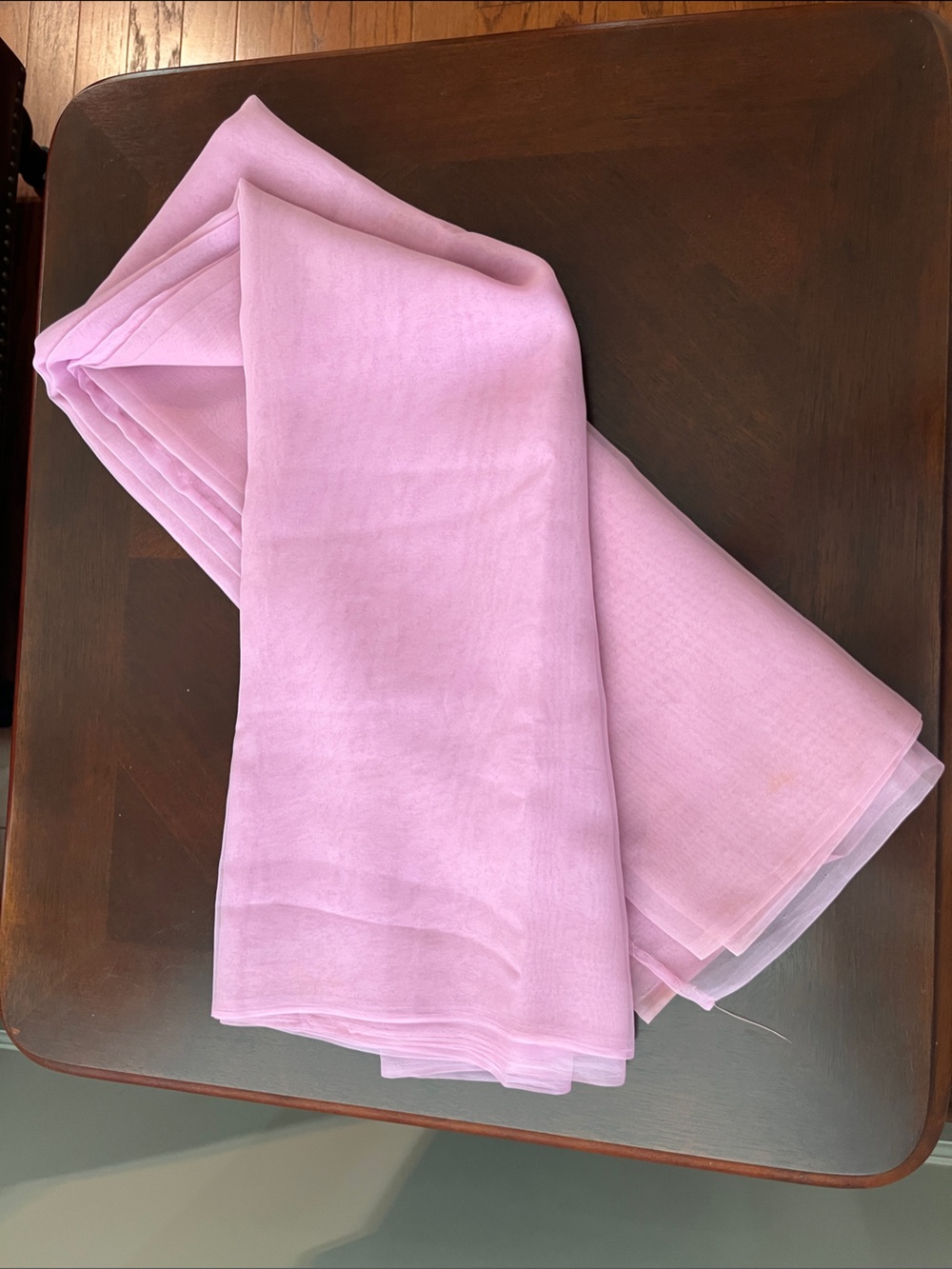 Elegant Light Pink Women's Saree - Classic Plain Design